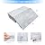Art3d 102-Piece Peel and Stick Tile Backsplash for Kitchen Bathroom, 3in. × 6in. Stick on Subway Tile White-Washed Wood Plank