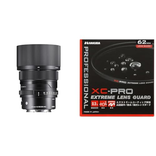 VO}(Sigma) Y 65mm F2 DG DN Sony \j[ E}Eg Pœ_ ] tTCY ~[Xp Contemporary + nNo YtB^[ 62mm XC-PRO GNXg[ YK[h