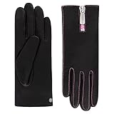 feinster Leder Handschuh Roeckl Damen Tampa Touch Lederhandschuhe, 35, 7.5 EU