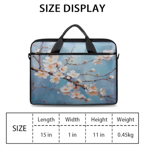 Bolsa para Laptop con Estampado Floral 15 Pulgadas miniatura 2