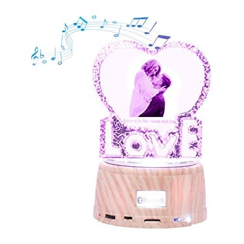 Personalised LED Night Light Music Lamp Cover