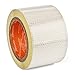 3" X 50 ft Reflective Safety Tape Solas Approved White - Reflector Tape High - Marine Trailer Trucks Auto Reflectors