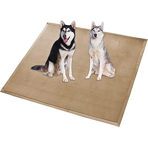 Alfombrilla de cama para perro XXL de terciopelo coral Cover