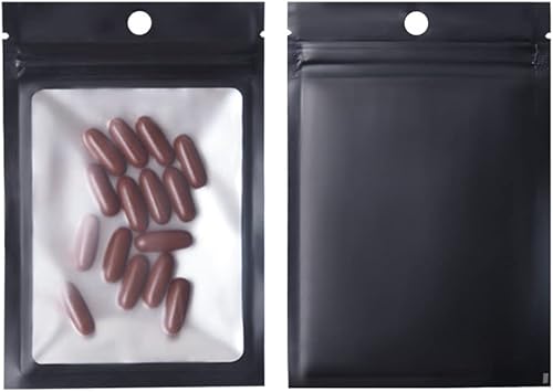 Miniatura 4 de 120 bolsas de aluminio con cierre hermético a prueba de olores bolsas de mylar de papel de aluminio para alimentos bolsa de accesorios para