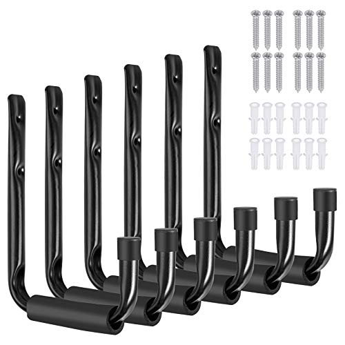 Ganci Per Garage Da Soffitto, 34*24cm Ganci Appendi Bici Da Muro Con EVA Rivestimento - 2