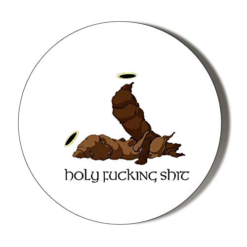 Gift Insanity Holy Fucking Shit 58Mm Large Novelty Magnet