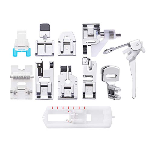 Kit de 11 Piezas Pies Prensatelas para Máquina de Coser miniatura 3