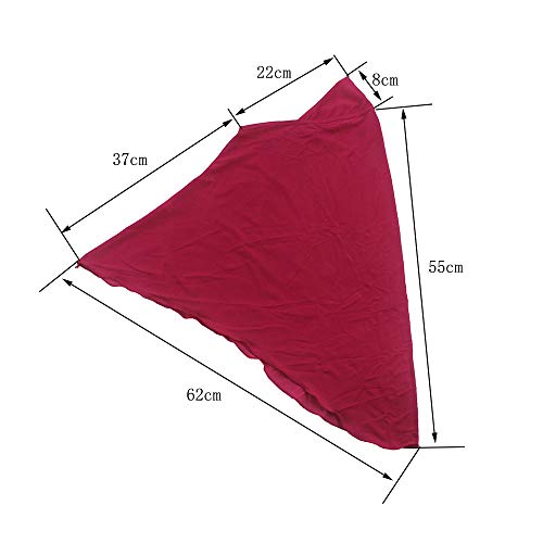 Girls Hijab Muslim Kids Scarf Headwear Solid Color for 6-11 Years Ready to Wear4