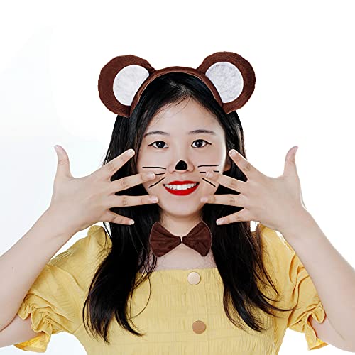 Jmkcoz Kids Costume Tutu Set Monkey, Animal Fancy Dress Costume Kit, Monkey Ear Headband Bowtie Tail Bow Tie For Boys Girls Halloween Cosplay Party Decoration #TOP5