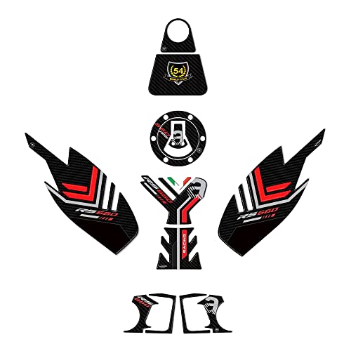 Kit protections résine Aprilia RS 660 stickers anti-rayures 3D