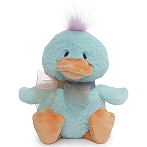 Gund quacklin easter duck stuffed animal styles may vary 75  urban country home decor