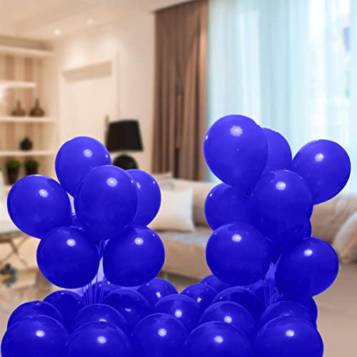 Image of 300 Pack Royal Blue Balloons 12 inch Blue Latex Party Balloon Bulk for Various Party Events Decorations