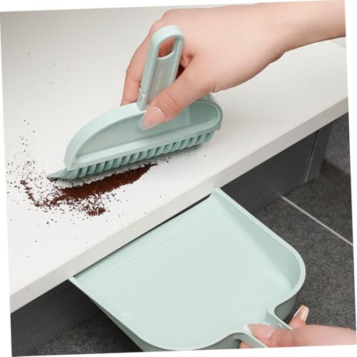 ELAYARD Mini Kehrschaufel und Besen Set Kompakter Tischbesen mit Weichen Borsten Robustes PP Material Tragbares Reinigungswerkzeug für Schreibtisch Bett und Vielseitige Desktop Reinigung – Bild 5