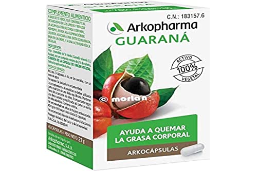Cápsulas dietéticas Guaraná Arkopharma