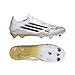 Adidas Unisex-Adult F50 League Firm Ground, White/Black/Gold Metallic, 7