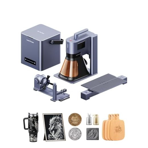 Dual 20W Fiber and Diode Laser Engraver