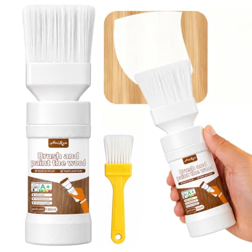 Image of White Touch-Up Paint for Wood,Furniture, Cabinets,Metal,6.35 Oz