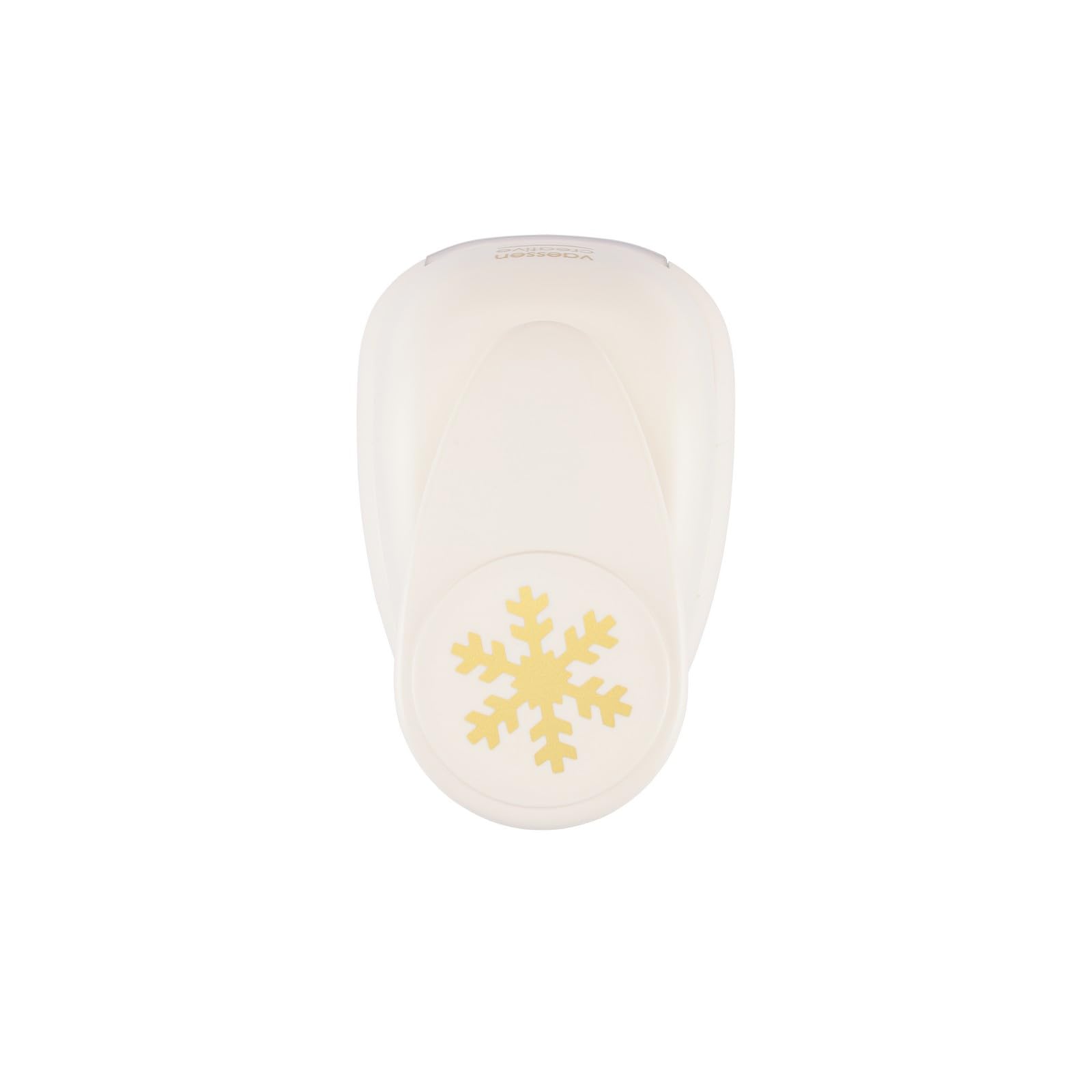 Vaessen Creative Craft Paper Punch - Snowflake - 4,9 x 4,9 cm - Circle Cutter for Crafting and Card Making