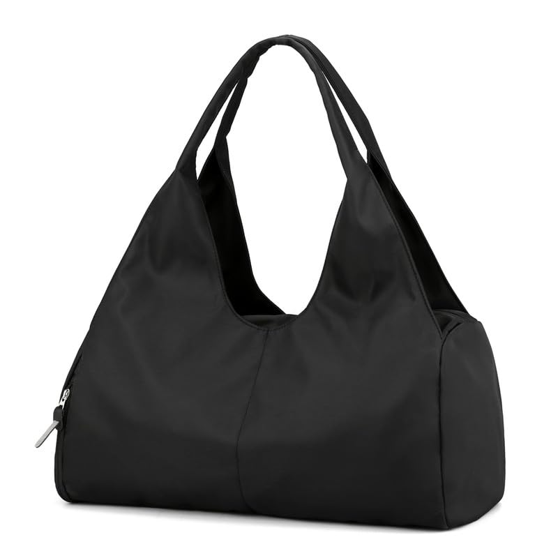 Sac de sport à bandoulière noir spacieux pour ranger toutes ses affaires