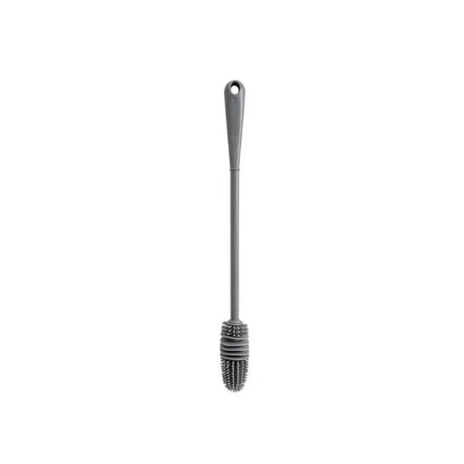 bottle brush Silicone Bottle Brush Cup Scrubber Glass Cleaner Kitchen Cleaning Tool Long Handle Drink(32cm)