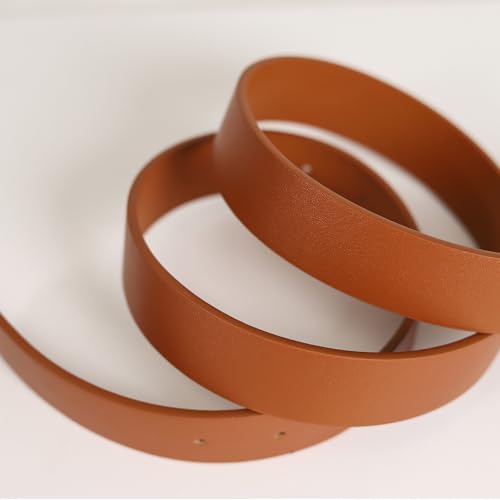 Image of Aurolran Women's Fashion Classic Metal Buckle Leather Belt with Jeans Dress