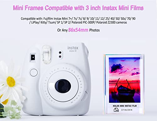 Winkine Instax Mini Frames 3 Pack, Polaroid Frame For Photos, Tiny Frames Small Picture Frames 2X3 Polaroid Picture Frames For Home & Office Decor, Fujifilm Instax Mini Frames Mini Polaroid Frames #TOP2