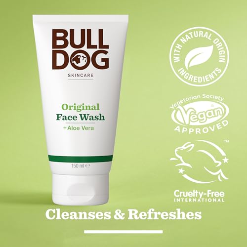 Bulldog Men's Original Face Wash - Oil Control, 150 ml - Image 2