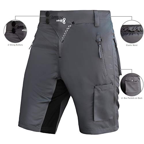 Brisk Bike MTB Short B - 20 (Grey, XL) miniatura 3