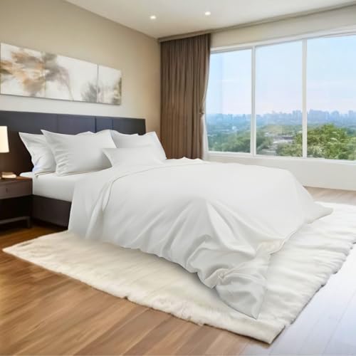 Danville Home Cotton Sheet Set White thumbnail 3