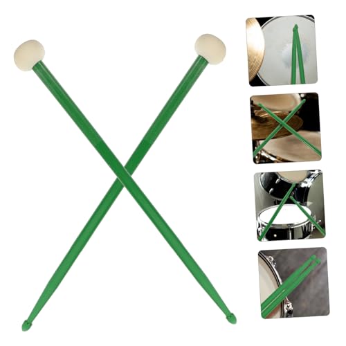 Baquetas de doble punta para percusión estudiantes color verde miniatura 7