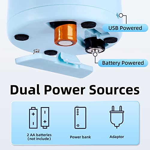 Tenwin Electric Pencil Sharpener, Portable Battery Powered Pencil Sharpeners, Small Pencil Sharpener Kids, Tungsten Steel Blade For Fast Sharpen, Fit To 6-8Mm No.2/Colored Pencils, School/Office/Home #TOP2