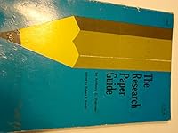 Research Paper Guide 0883010240 Book Cover