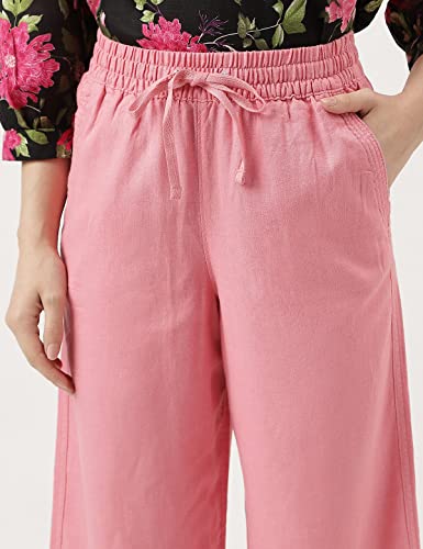 Image of Marks & Spencer Women's Regular Fit Mid Rise Pants