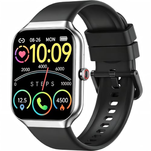 Reloj Inteligente Hombre Mujer, 1,91" HD, Llamadas Bluetooth, Sueño, IP68