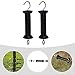 KONTONTY Insulated Electric Fence Gate Handles 2 Pack Fence Gate Replacement Handles Comfortable to Hold No Additional Tools Needed Sturdy Pp Iron