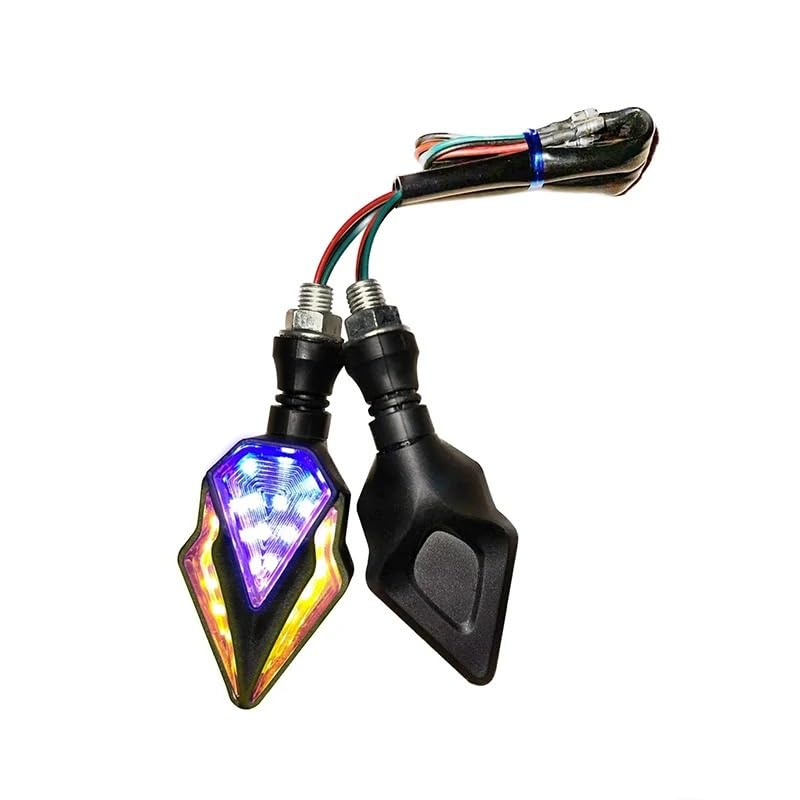 Clignotants LED Ambre pour Guidon Moto : Ne risquez plus le manque de visibilité arrière