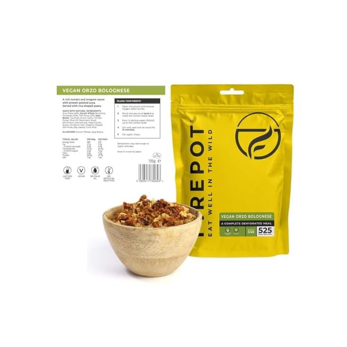 Firepot Vegan Ration Expedition Pack 5 Meal - Image 3