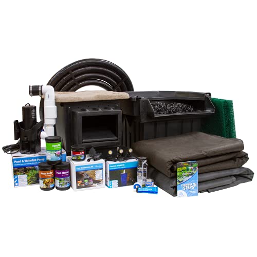 Blue Thumb Elite 2000 Gallon Water Garden and Pond Kit, 11' x 16'