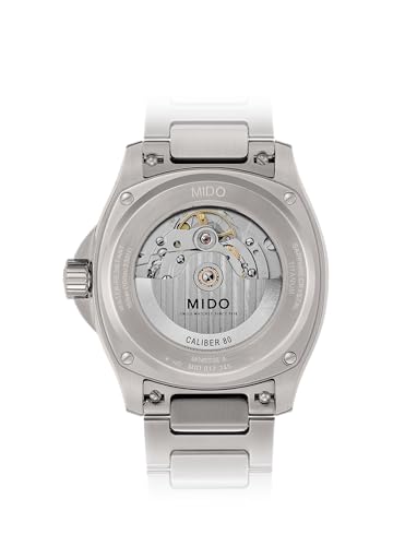 Image of MIDO Multifort TV Big Date - Swiss Automatic Watch for Men - 40mm Case with Transparent Caseback