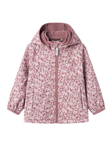 NAME IT Mädchen NMFMALTA05 Jacket AOP 1FO Jacke, Mauve Shadows/AOP:Flower,...