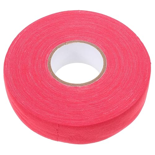 Happyyami Red Hockey Grip Tape for Ice Hockey Sticks Durable Slip Sports Tape for Enhanced Performance for Athletes and Enthusiasts