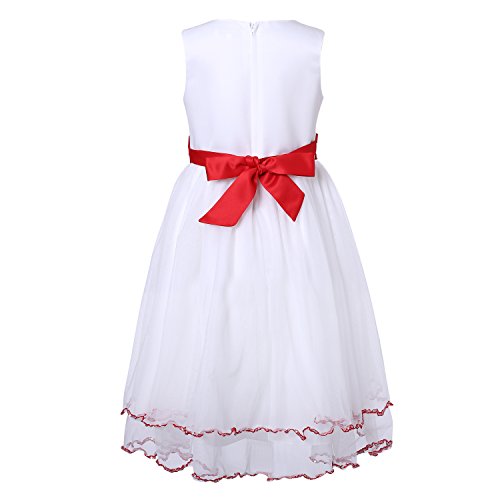 Richie House Girls' Princess Dress Layered Bottoms Size 3-12Y RH21412