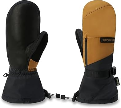 Dakine Leather Titan Gore-Tex Mitts - Rubber, Medium: Buy Online