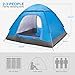 Amagoing 2-3 Person Tents for Camping Automatic Pop Up Waterproof Tent with...