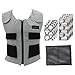 Glacier Tek Cool Vest Personal Cooling, 59 Degrees for 2.5 hours 8 Cool Packs, recharge in 30 minutes