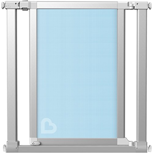 Munchkin Vibe Mesh and Steel Baby Gate, Berry, Model MKSA0511-011