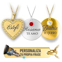 Collar Personalizado Mujer - Regalo San Valentín Mujer - Collar