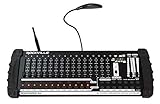 Rockville ROCKFORCE W4 384 Channel Wireless DMX Lighting Controller, MIDI Control, Built-in 2.4GHz Transmitter, Music Triggering, Wide Voltage Input, for DJs and Stage Lighting