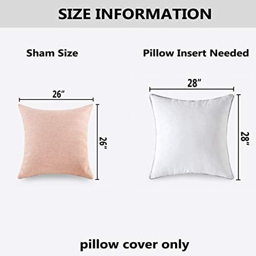 pillow cover dimensions