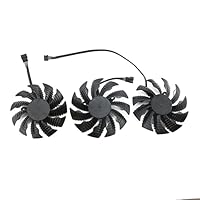 KJGHJ Kühler-Fan for Ersatz-Gaming-Grafik-Karten-Fans Fit for Gigabyte RTX 3080 Ti RTX 3090 (Color : D)